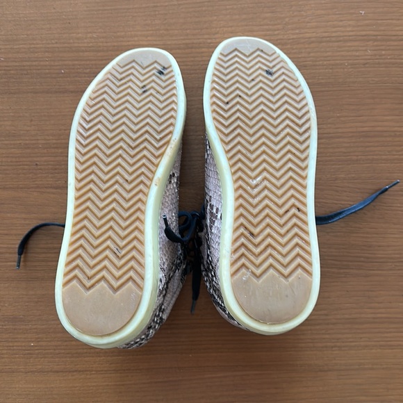 Rag & Bone faux snake high top sneakers. Size 11. - Picture 4 of 4